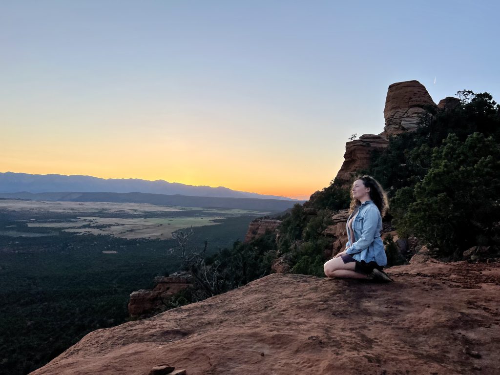 Nadine in nature